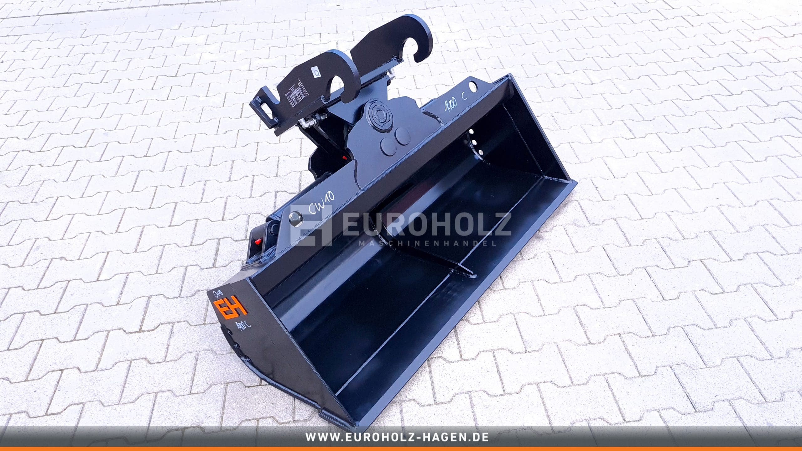 Hydraulic ditch cleaning bucket suitable for Verachtert CW10 / 1400 mm / cat. 4K / with load holding valve
