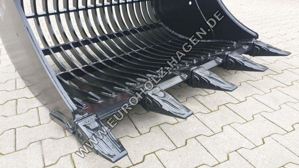 Sieblöffel OQ65 1400 mm 140 cm eh Euroholz Lehnhoff MS Baggerschaufel Siebschaufel Gitterlöffel Sortierlöffel Baggerlöffel skeleton bucket benna vagliatrice godet gribleur cuchara gribadora просеивающий ковш cuchara de cribado Sorting buckets Sorterskovler Seulakauhat Godets de tri Vagliante Puinbak Sorteringsskuffer Gallerskopor passend OilQuick oilquick OQ