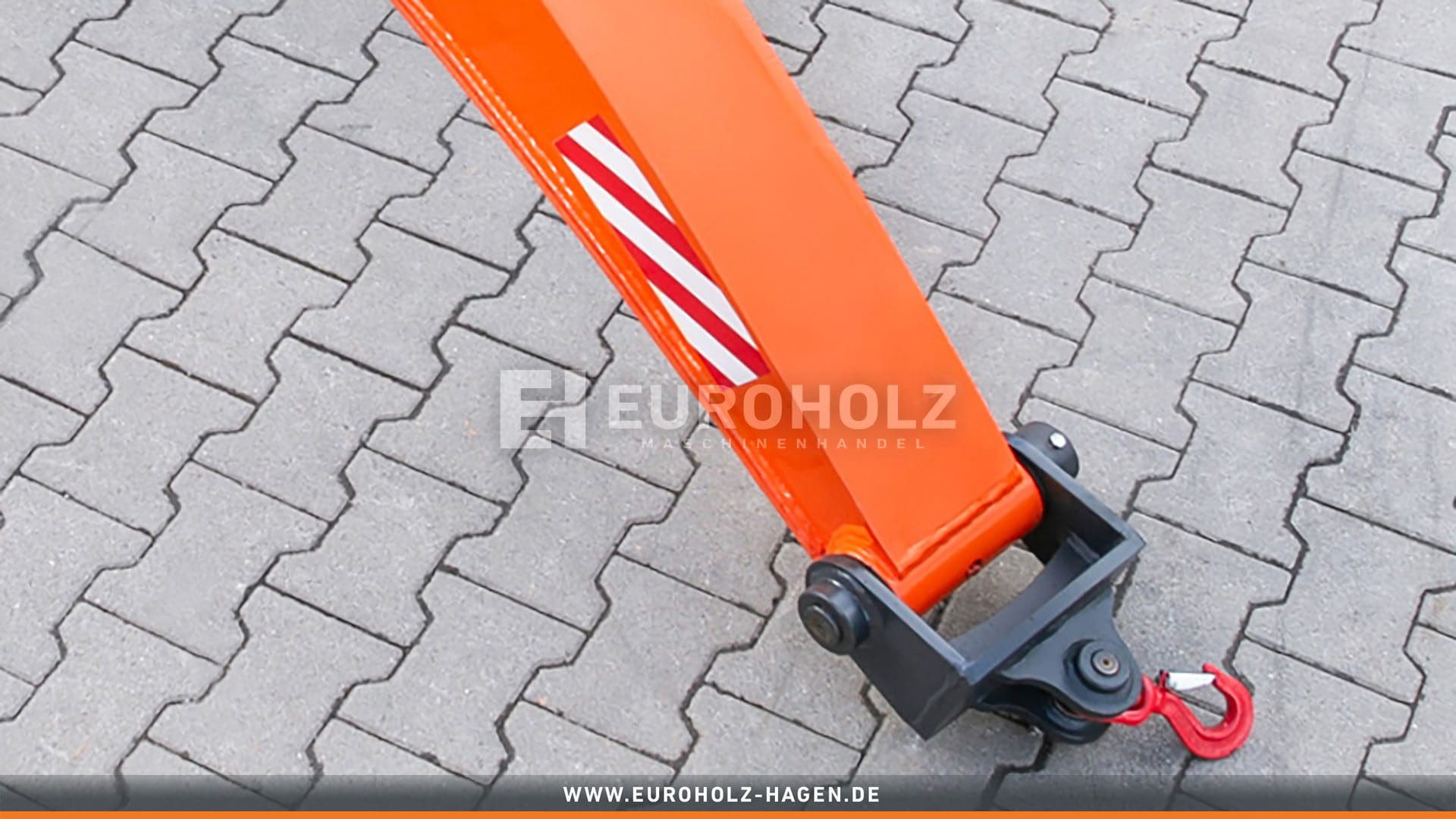 Stick extension `Gooseneck` OilQuick OQ65 / 2500 mm / with load hook