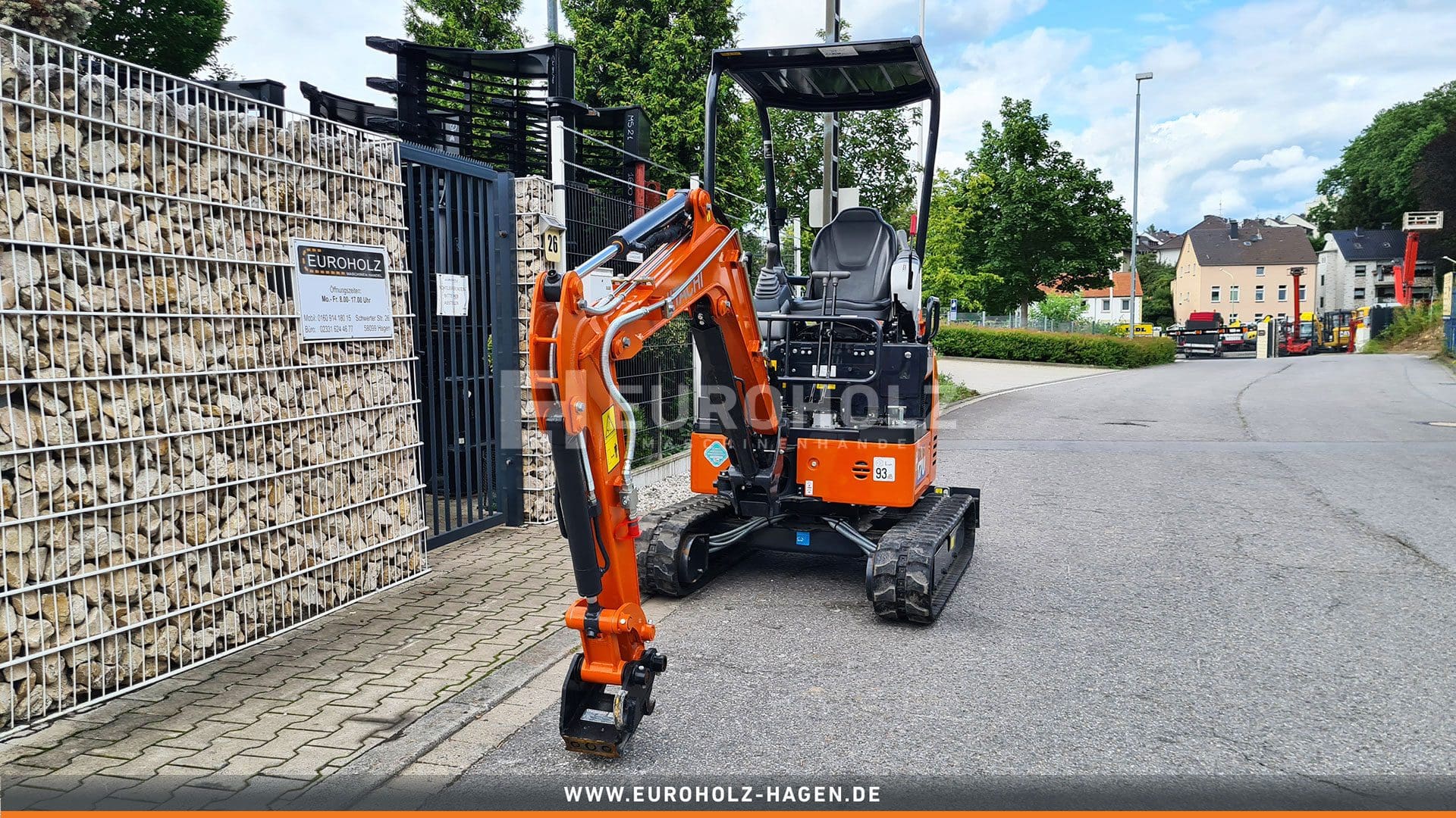 Minibagger Hitachi ZX 17U - 6 YR wie Neu nur 41 Bh MS01