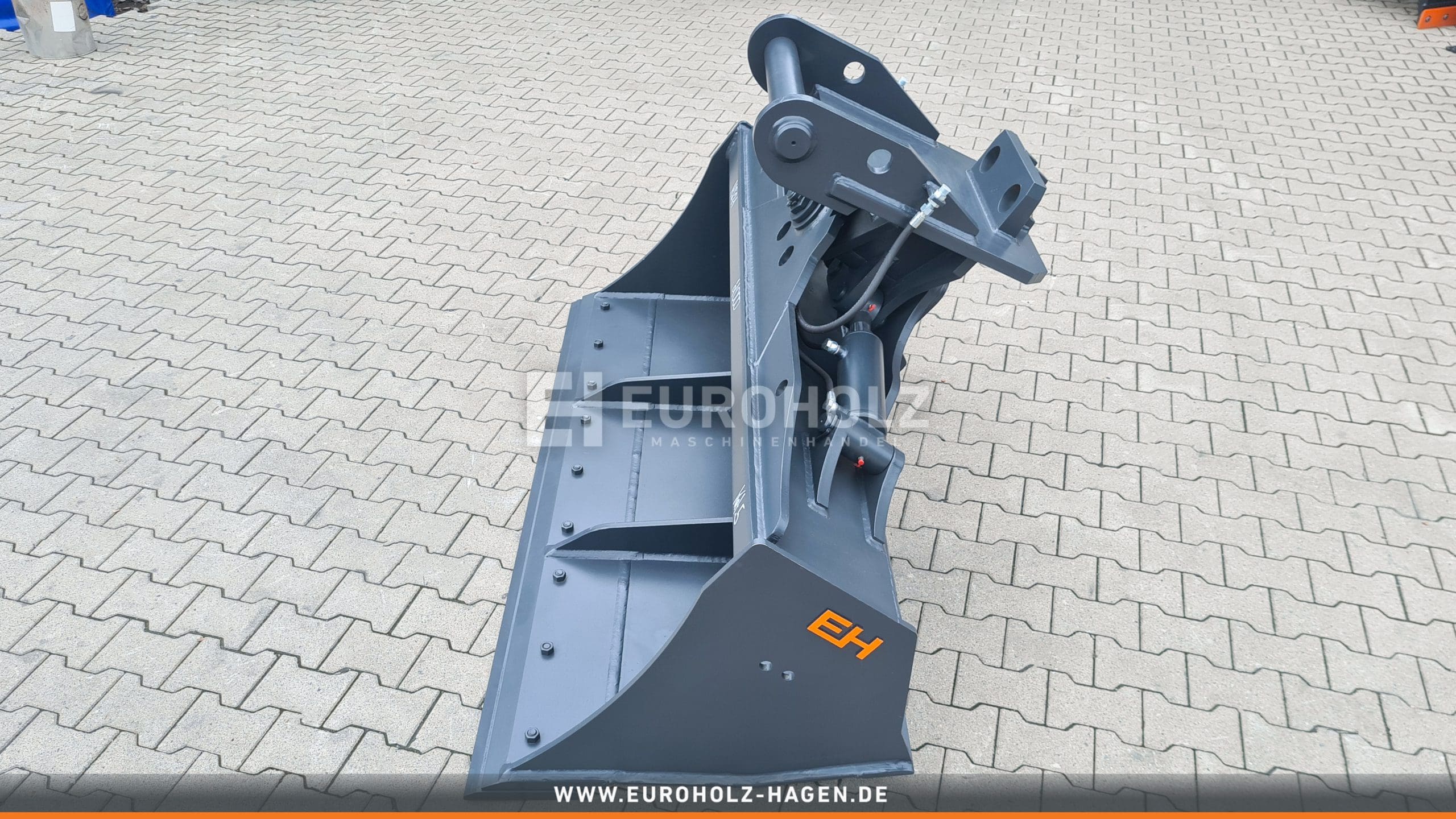 Hydraulic ditch cleaning bucket suitable for Lehnhoff MS21 / 2000 mm / cat. 5G / with bolt-on cutting edge