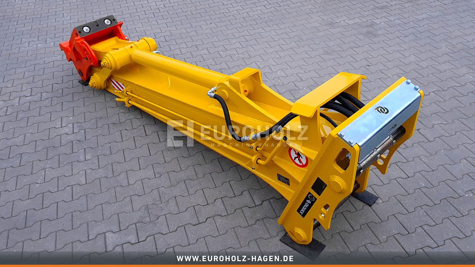 Stick extension OilQuick OQ70/55 / 3000 mm / cat. 3G / with quick coupler Lehnhoff MS21 / with extra hydraulic line