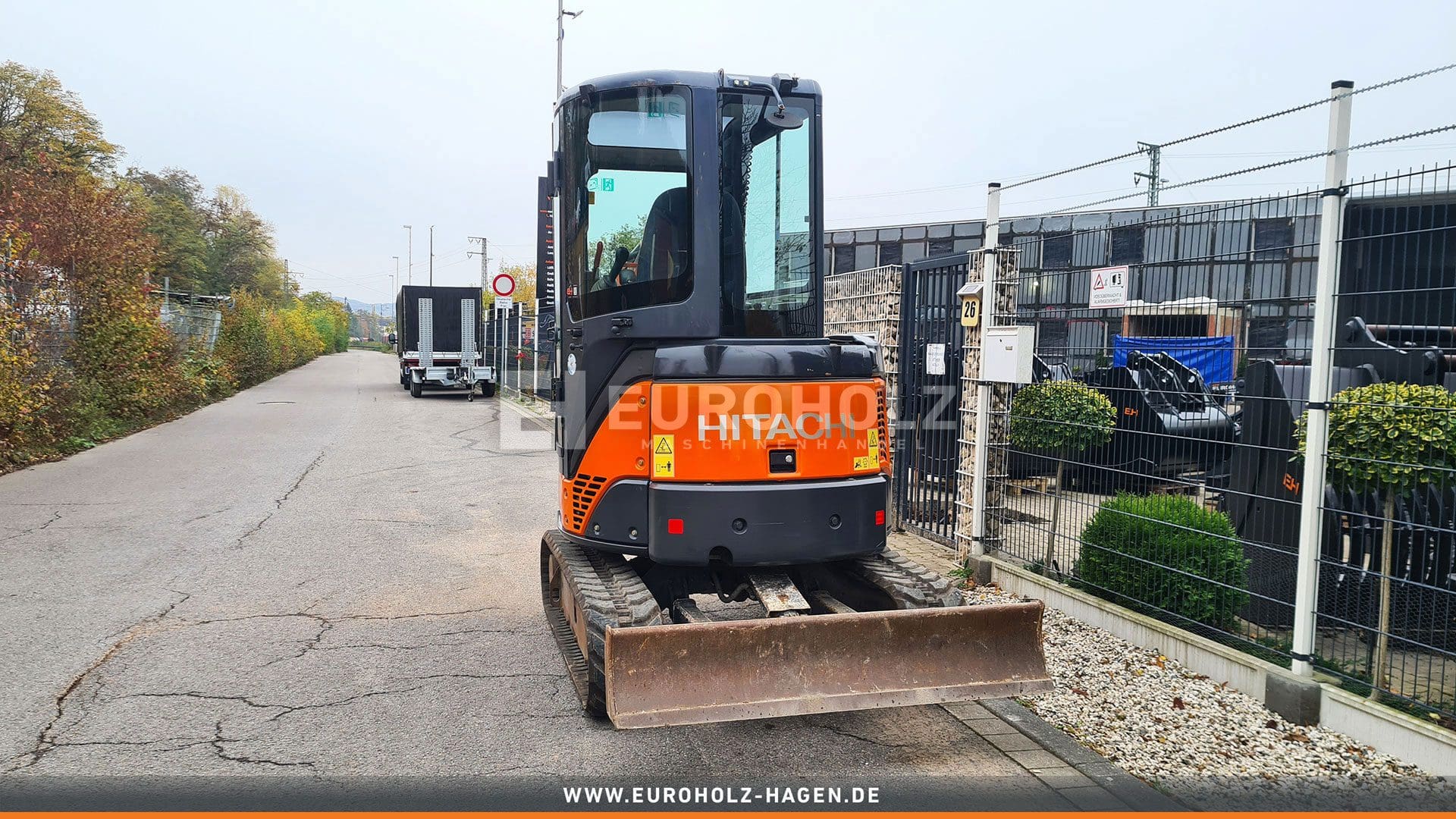 Minibagger Hitachi ZX 29 U MS 03 Neu Gummiketten KLIMA | EUROHOLZ 