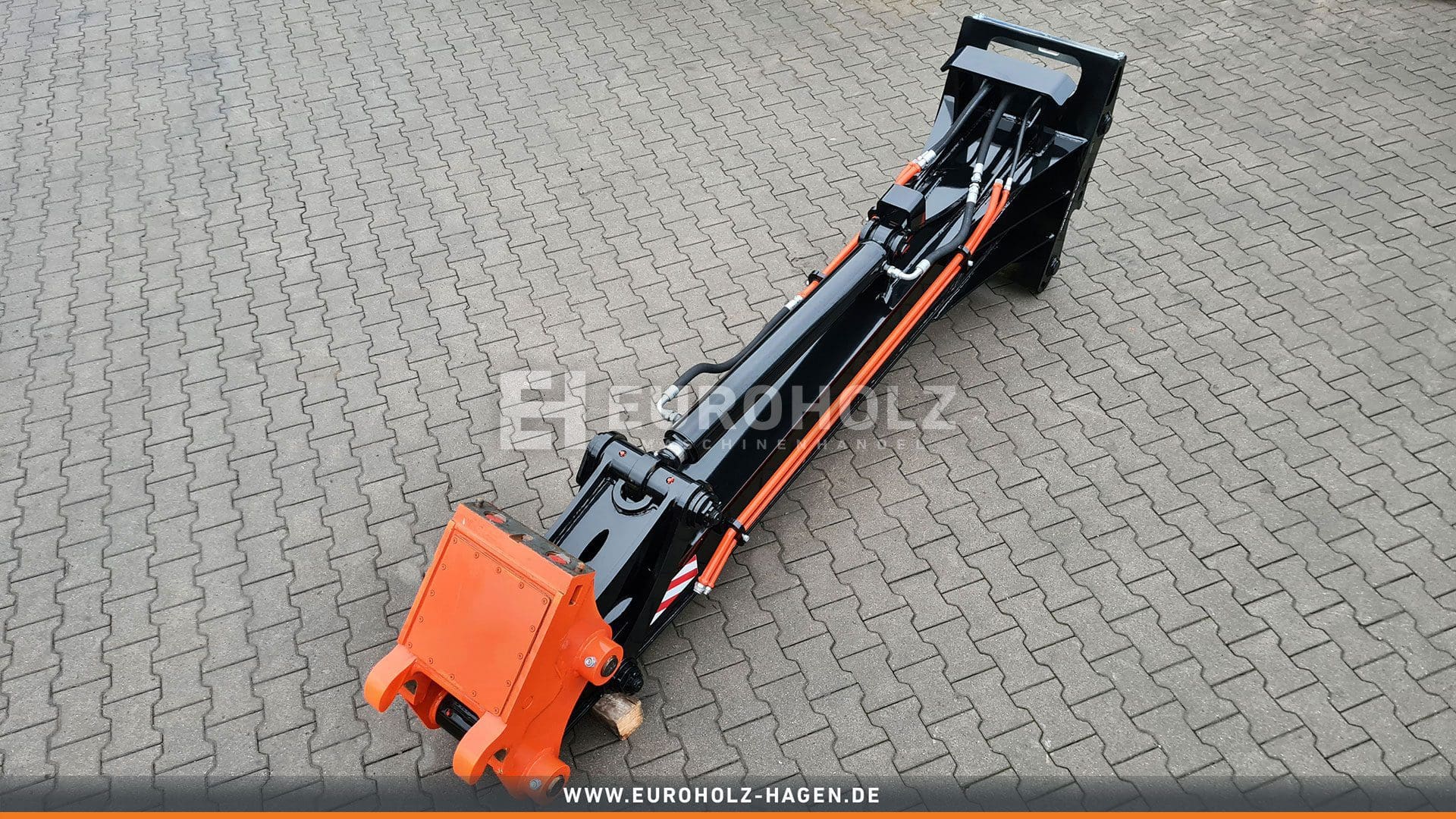 Stick extension OilQuick OQ70/55 / 3000 mm / cat. 2G / with quick coupler Lehnhoff MS10 / with extra hydraulic lines
