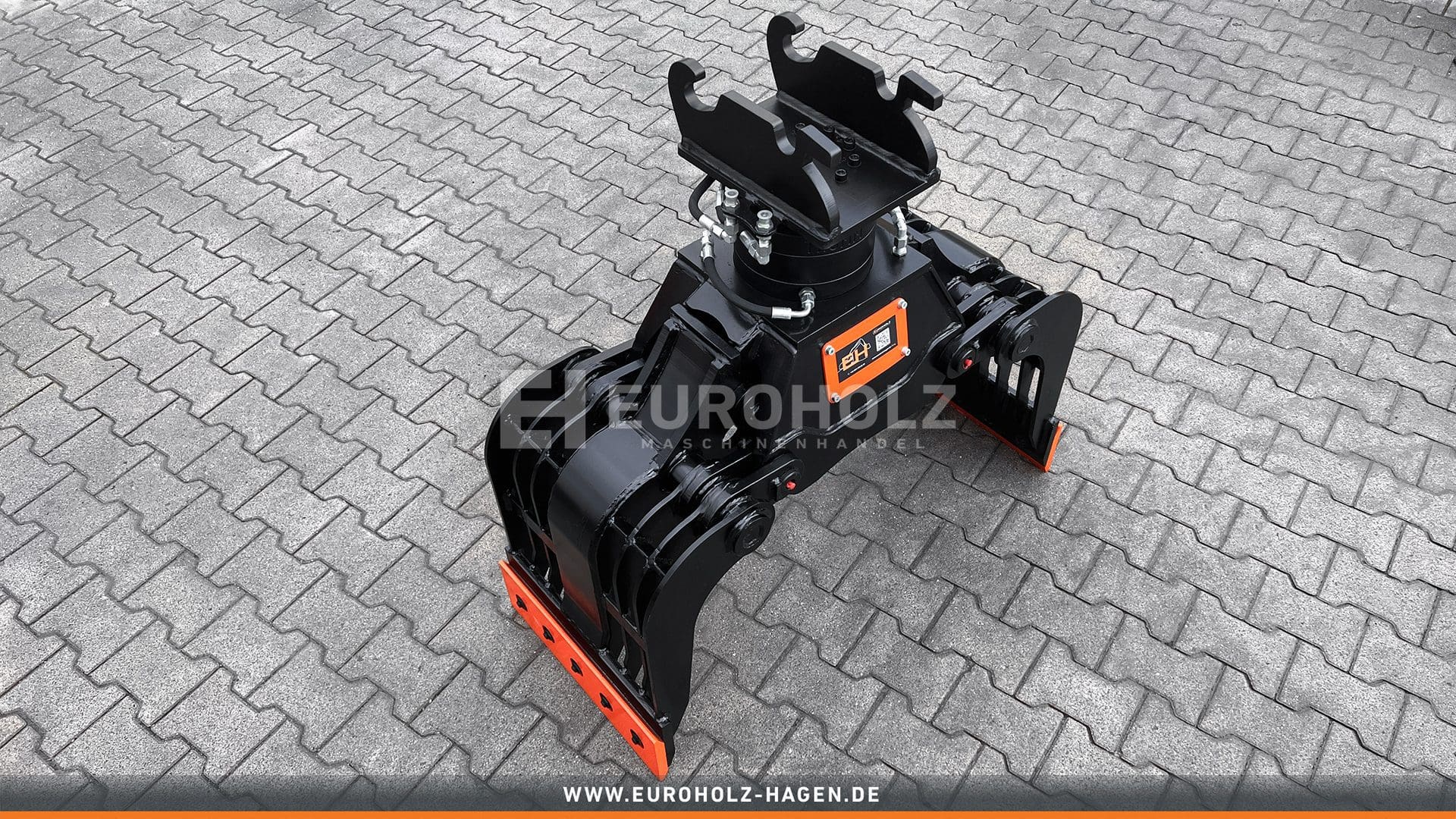 Demolition grab with the rotating system THUMM 605H suitable for Verachtert CW05 / cat. 2K
