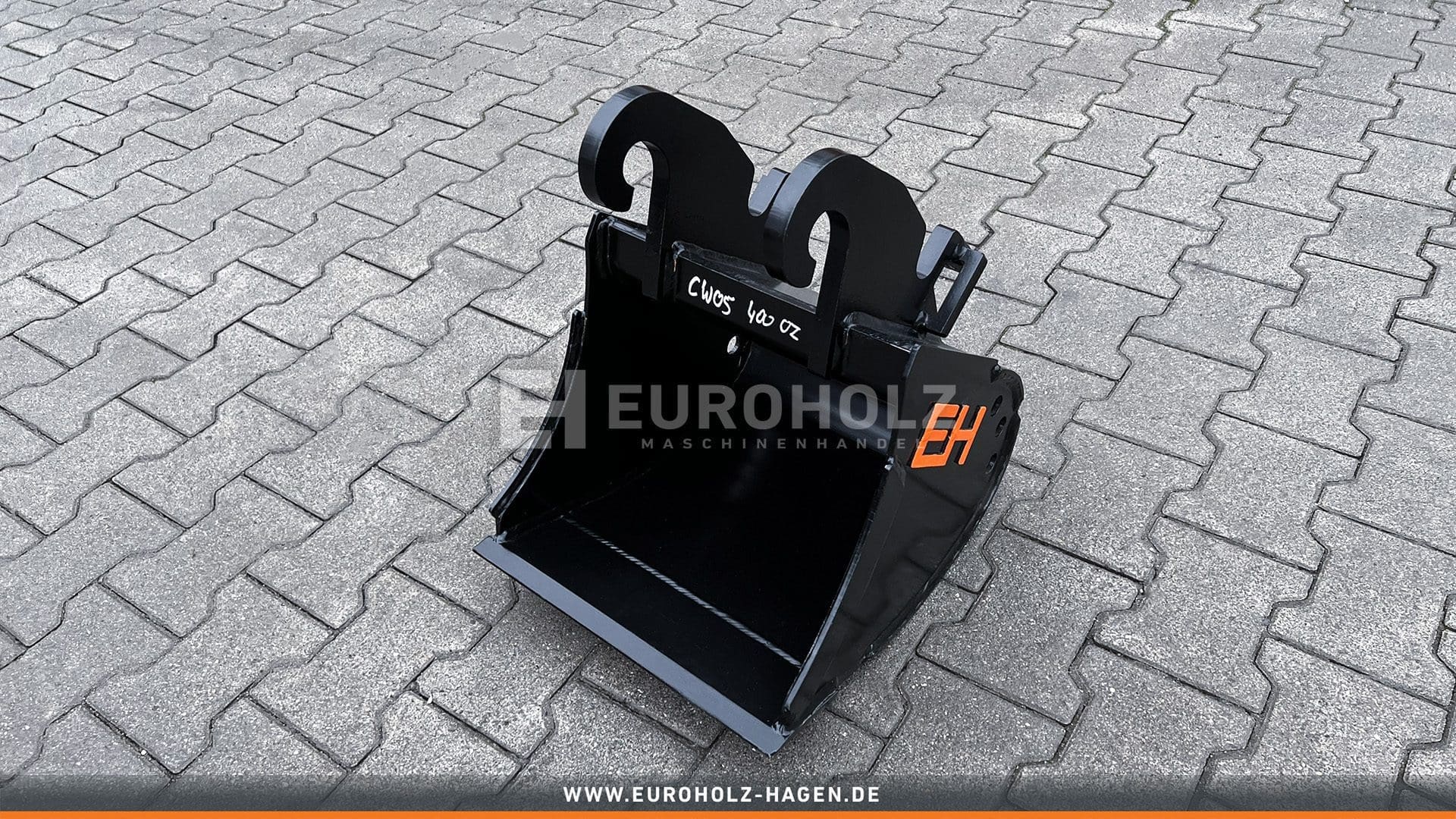 Digging bucket suitable for Verachtert CW05 / 400 mm / cat. 1K / without teeth