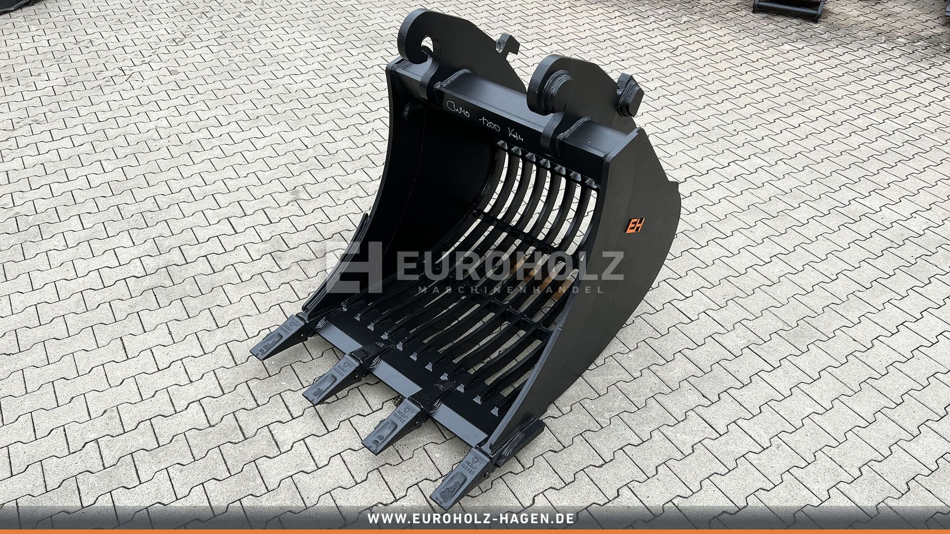 Skeleton bucket suitable for Verachtert CW30 / CW40 / 1200 mm / cat. 4G