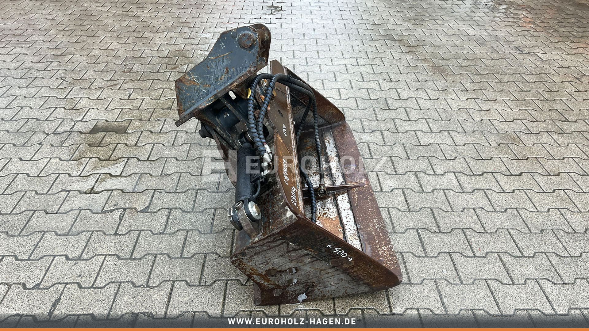 Hydraulischer Grabenräumlöffel passend für Lehnhoff MS03 / 1200 mm / (gebr.)