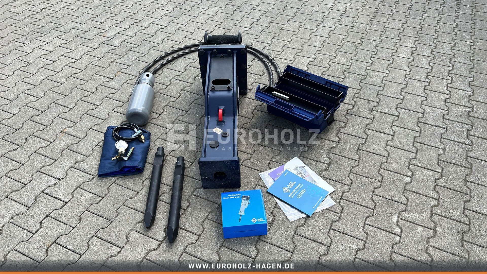 Hydraulic hammer AJCE 300M suitable for Lehnhoff MS03)