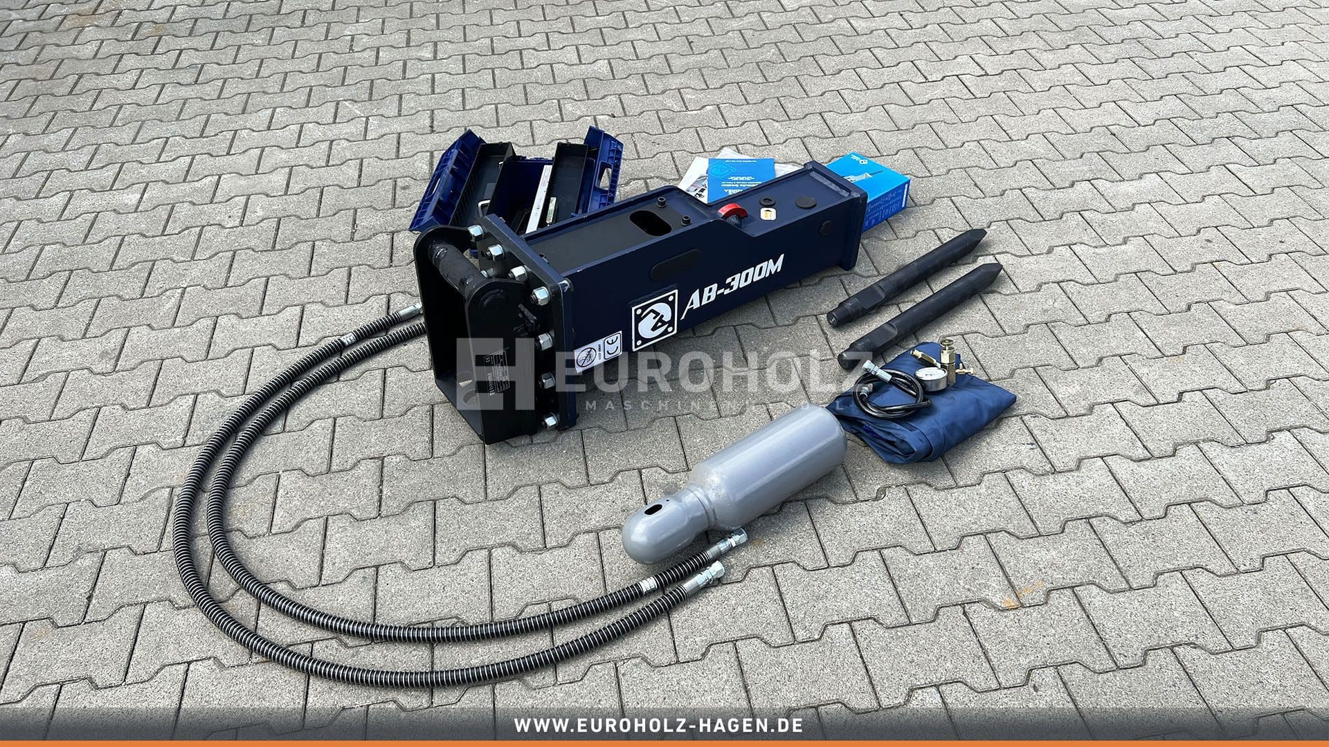 Hydraulic hammer AJCE 300M suitable for Lehnhoff MS03)